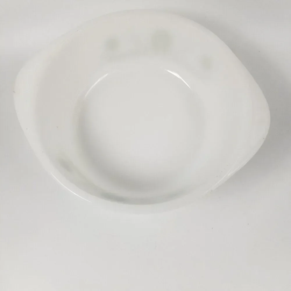 Vintage Glasbake Daisy Day Jeannette Casserole Dish Divided Vegetable Lot 2